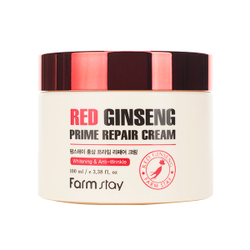 Farm Stay Red Ginseng Prime Repair Cream восстанавливающий крем с экстрактом красного женьшеня