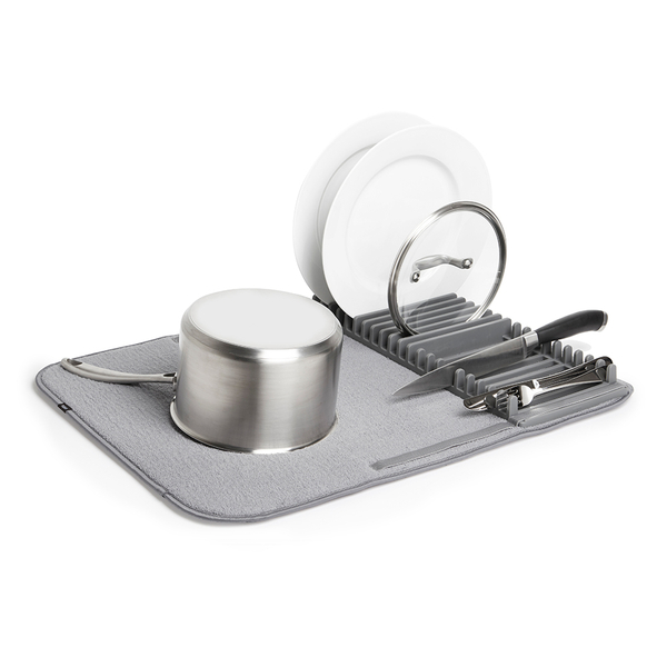 Коврик для сушки посуды UDRY тёмно-серый Umbra