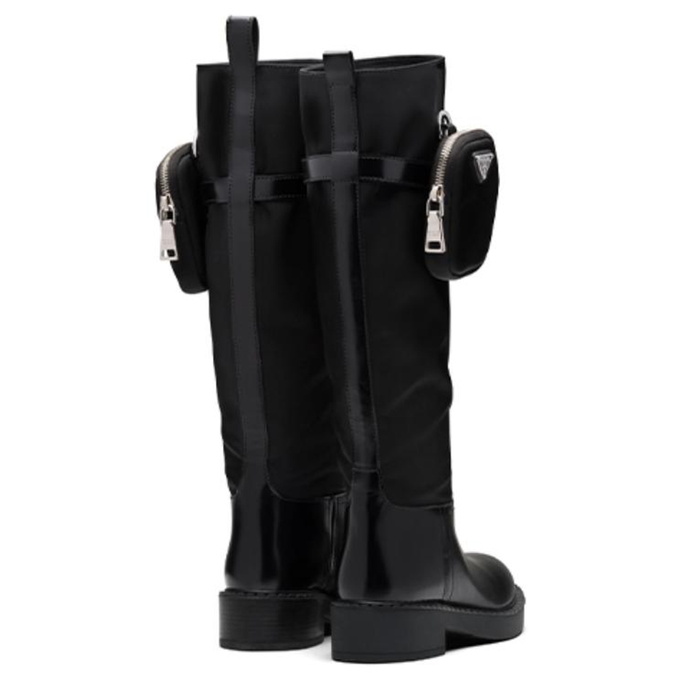 PRADA Women"s Brushed Leather "Black"