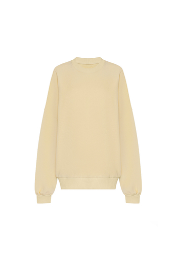 Свитшот oversize Ваниль