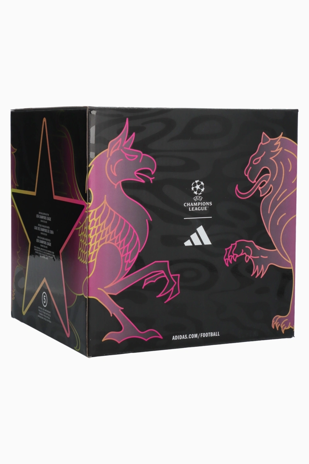 Футбольный мяч adidas UCL League Box 25/26 Final размер 5 - фиолетовый