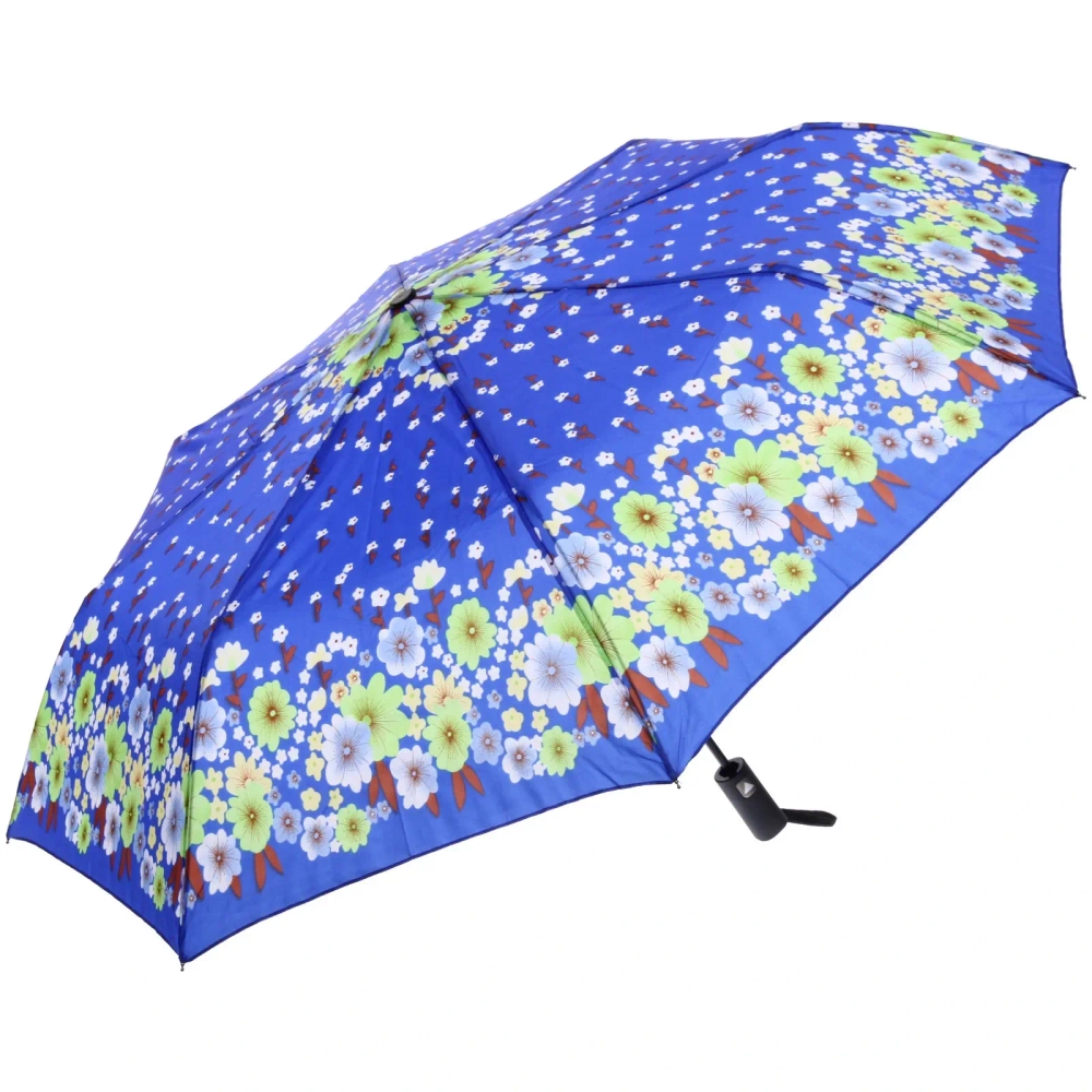 Зонт женский полуавтомат «Эфес», микс 6 цветов, 8 спиц, d-100см, длина в слож. виде 30см