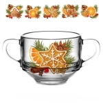 Кружка для бульона 625мл «Со вкусом праздника» 5 видов