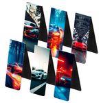 Закладки для книг МАГНИТНЫЕ, "BOYS", комплект 12 штук, 60x20 мм, FUNSTER (ФАНСТЕР), 116656