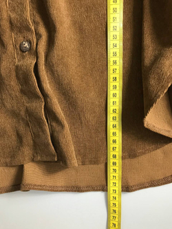 Рубашка Adele d'A вельветовая, визуально 48 размер