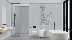 Панель ПВХ 3D Альма пионы рисунок 2700х250 мм