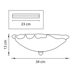 Потолочная люстра Lightstar MURANO 601033