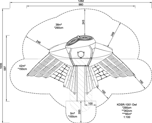 Игровая конструкция Сова