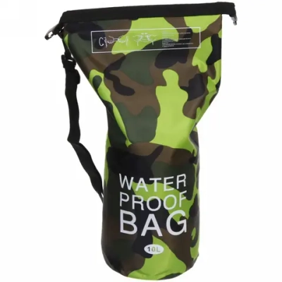 Гермомешок армированный 10л камуфляж ПВХ