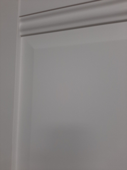 Межкомнатная дверь  VFD (ВФД) EC2 ДО-стекло сатинат Emalex Steel (светло-серый матовый, без текстуры)