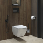 Унитаз подвесной безободковый IDDIS TORRDSEi25 "Torr" безободковый, сиденье дюропласт, микролифт