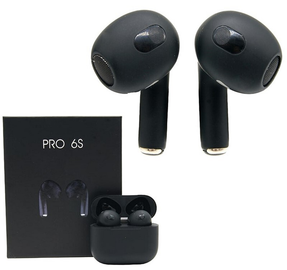 Беспроводные наушники TWS PRO 6S (черный)