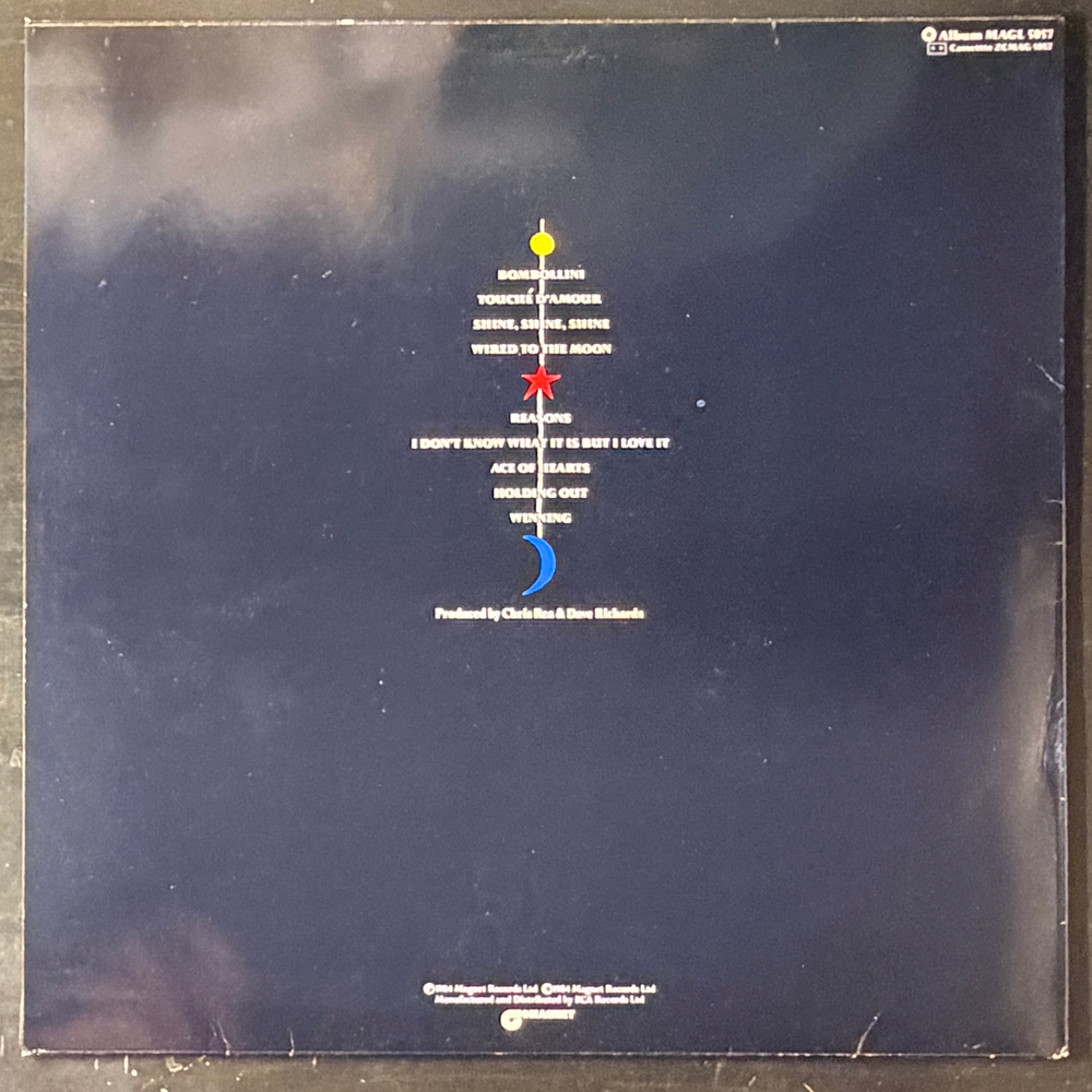 Chris Rea - Wired To The Moon (Голландия 1984г.)