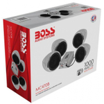 Аудиосистема МОТО Boss AudioMC470B 1000W Aux/RCA 4 колонки x3'' хром