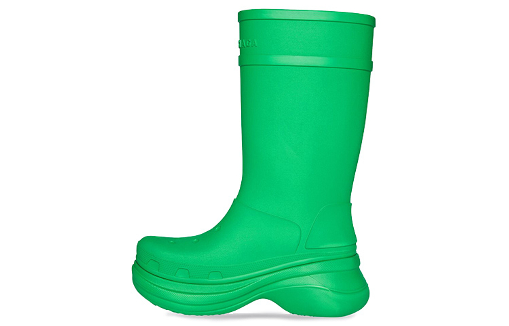 Balenciaga Crocs X Balenciaga Boots "Green" Women"s
