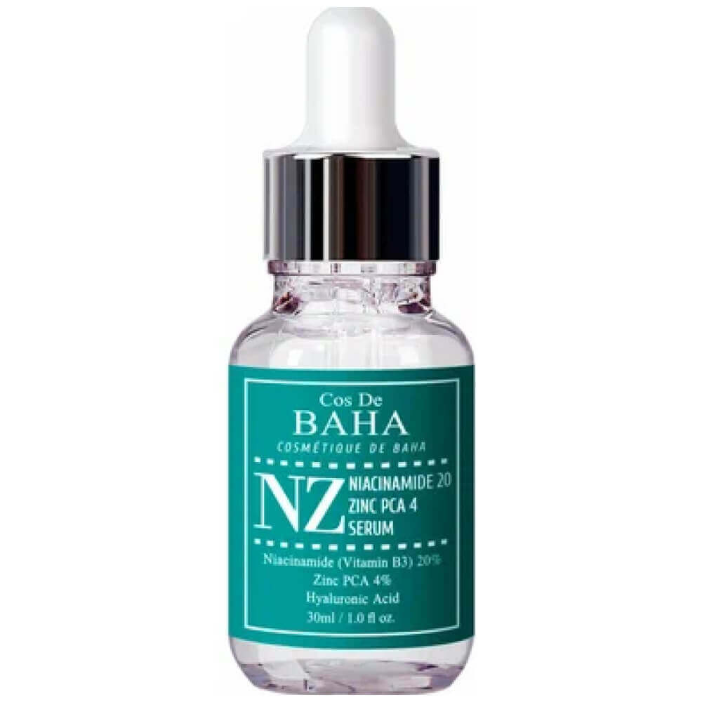 Cos De BAHA Сыворотка для лица / Niacinamide 20 Zinc PCA 4 Serum, 30мл