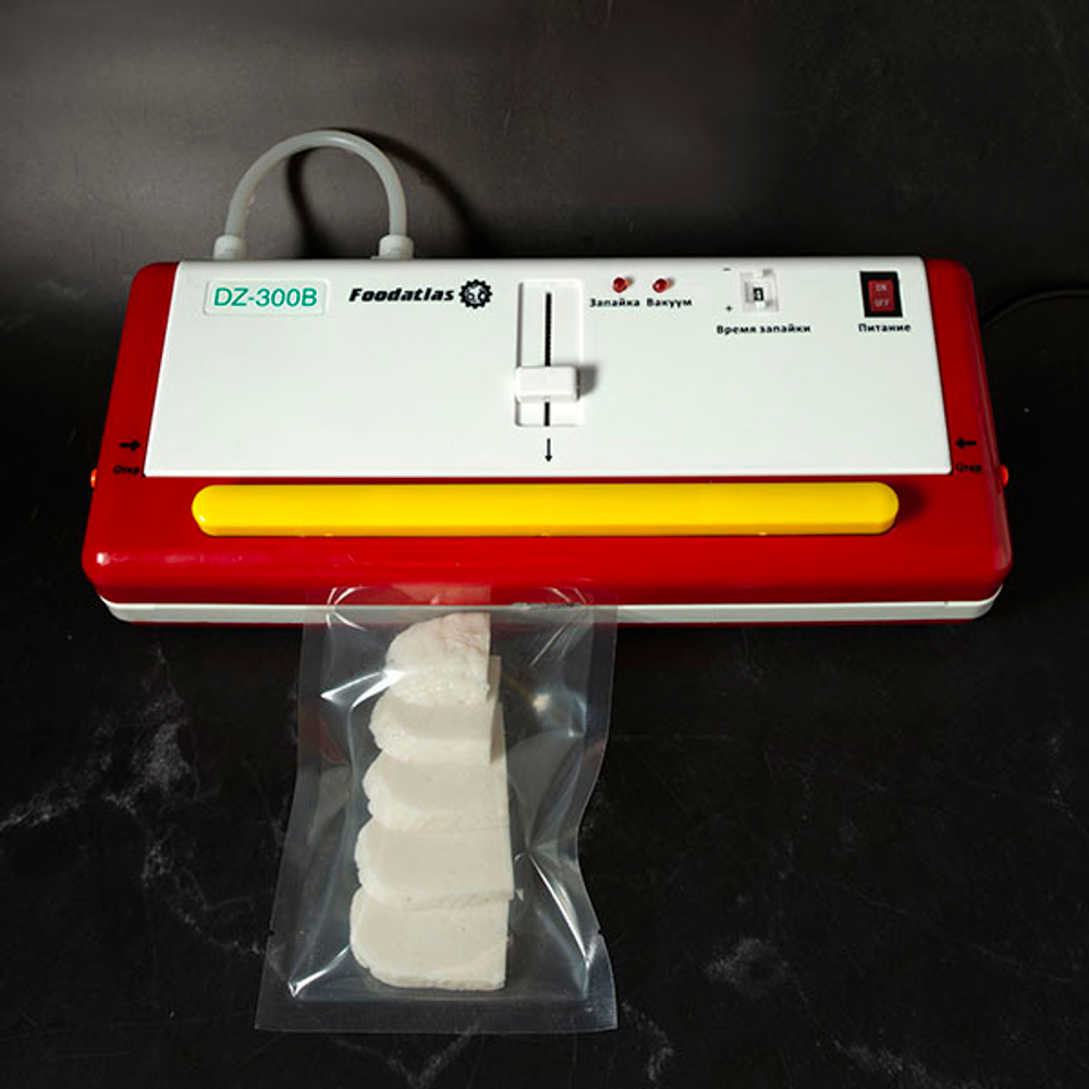 Вакуумный упаковщик c удалением жидкости DZ-300B Foodatlas Pro