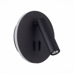 SL1586.413.01 Светильник настенный Черный LED 1*8W 3000K 624Lm Ra&gt;80 24° IP20 L-xW155xH155 170-240V Настенные светильники
