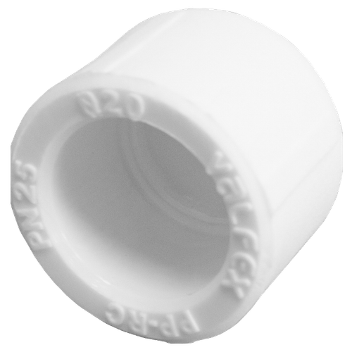 Муфта PP-R белая внутренняя пайка Дн 20 VALFEX 10113020