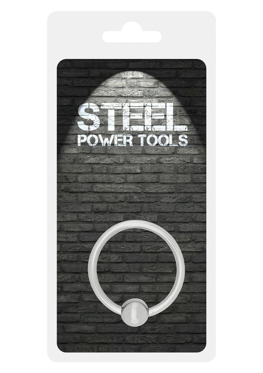 Металлическое кольцо Acorn Ring 28mm (Цвет: серебристый)