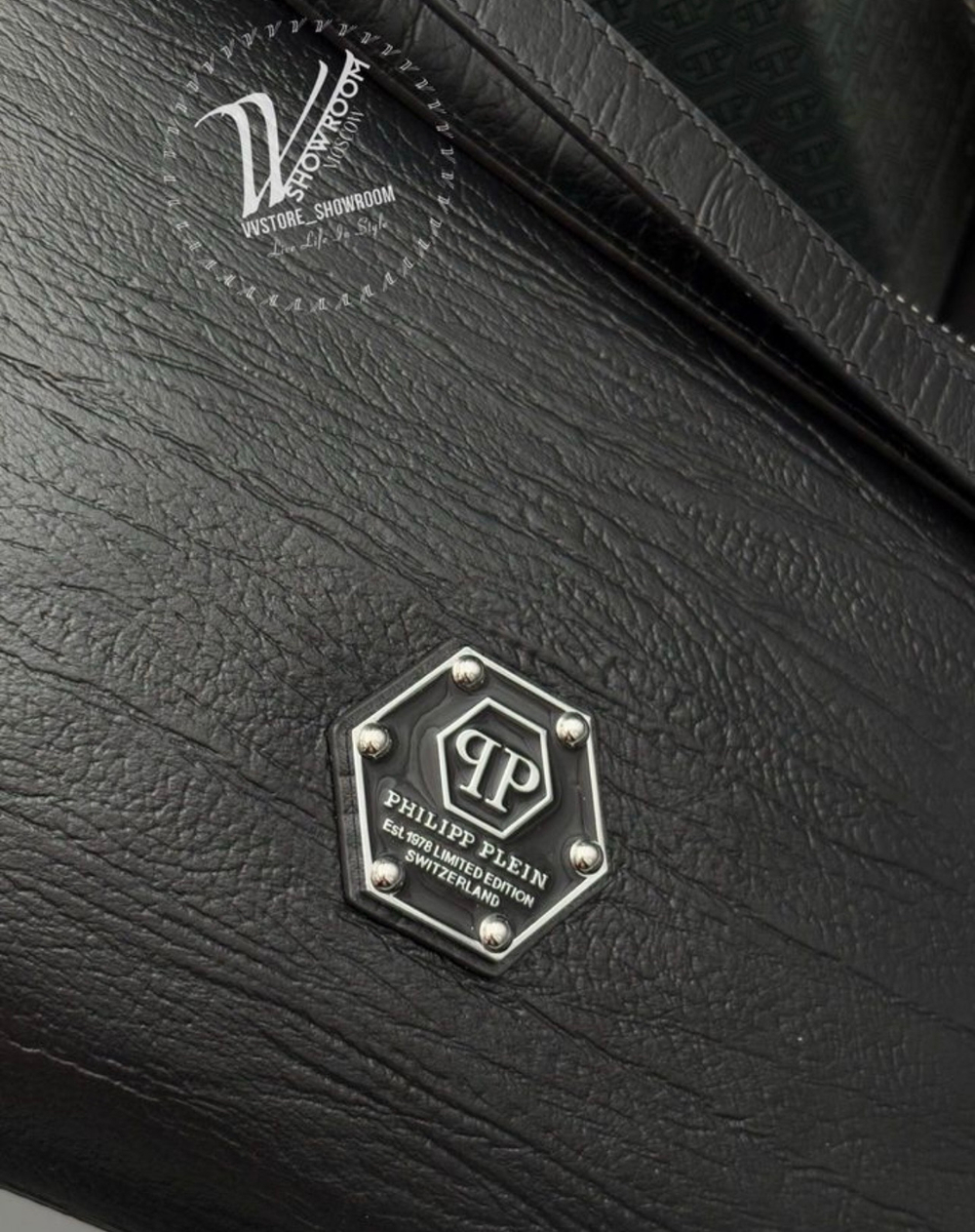 Барсетка клатч Philipp Plein Monogram