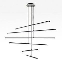 Citilux Trent CL203761 LED Люстра подвесная с пультом Чёрная