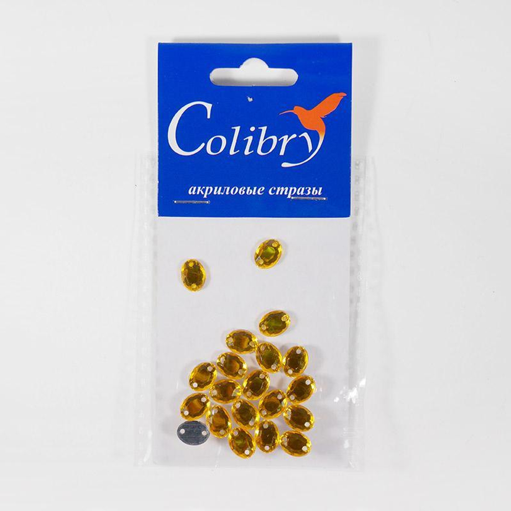Стразы (овальные)-E13-18-Colibry