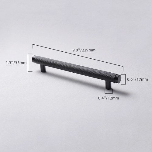 Ручка-скоба HK012 20.3 cm black