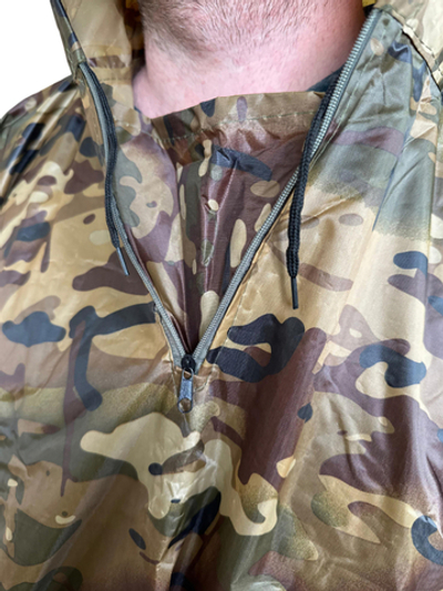 Тактический дождевик пончо (Мультикам)