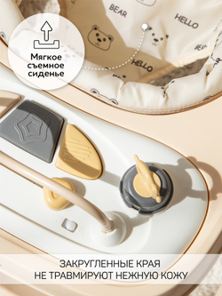 Ходунки детские с электронной игровой панелью Amarobaby, Happy Steps