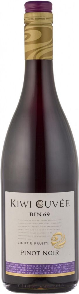 Вино КИВИ КЮВЕ ПИНО НУАР сух кр сорт 0,75 12,5% (ЛАШЕТО САС) Франция
