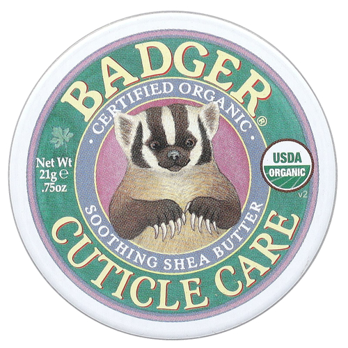 Badger, масло ши для ухода за кутикулой, 21 г (0,75 унции)