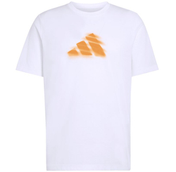 Мужская теннисная футболка Adidas Clay In Not Graphic - white