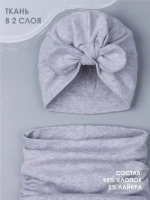 Чалма осенняя детская и снуд