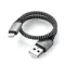 Satechi USB-A to Lightning Short Cable Space Grey