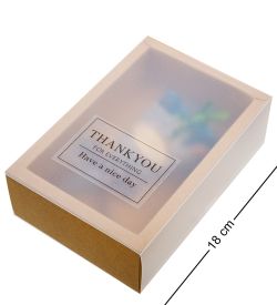 DF-91 Открытка с букетом из сухоцветов в подарочкой коробке «Для тебя» - Вариант A