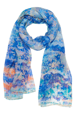 Шаль ROSEE BLEU Шаль 100% Petrusse 110x200 Голубой
