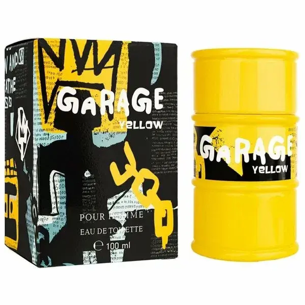 Туалетная вода для мужчин "GARAGE YELLOW" Россия 100мл