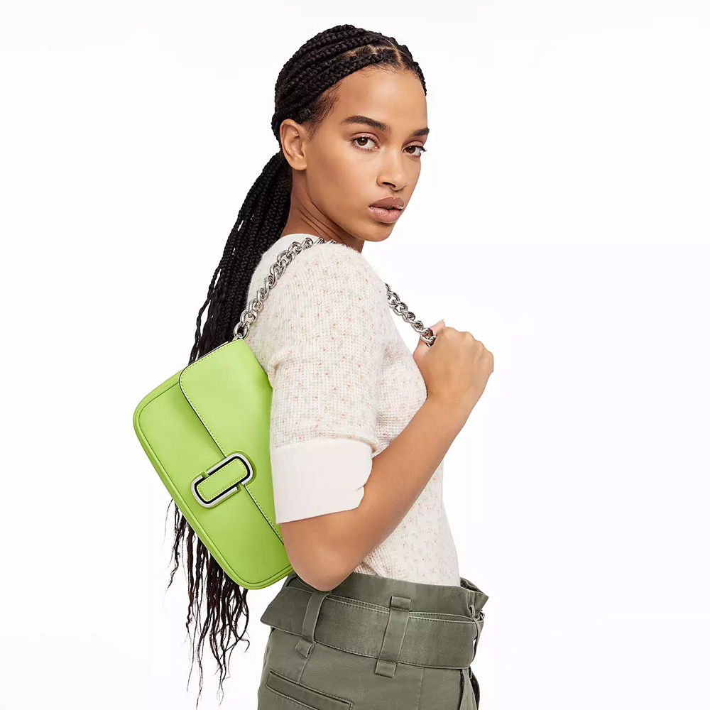 СУМКА THE J MARC SHOULDER BAG GREEN GLOW