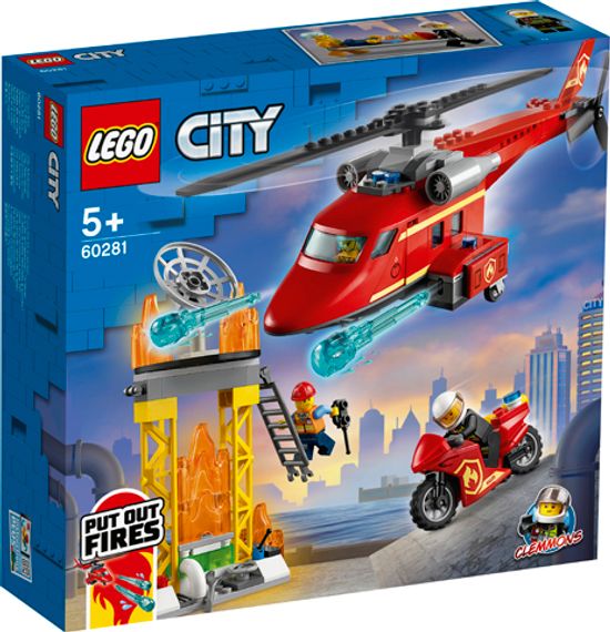 Lego konstruktor City Fire Rescue Helicopter