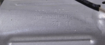 Проточный ТЭН DW-0001-364 1800W для посудомоечной машины