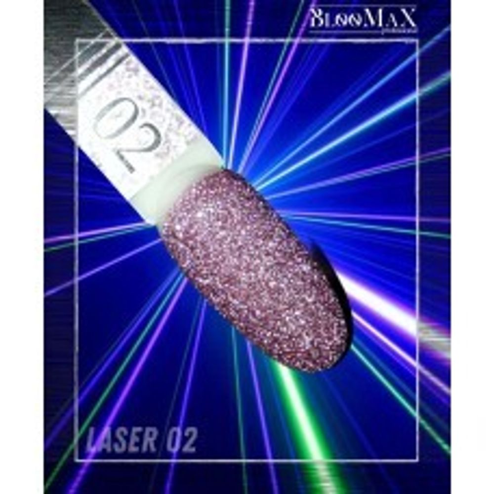 Гель-лак BlooMaX Laser 02, 8 мл