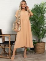 Платье бохо Элия (персик) П15660-8М LT Collection