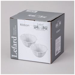 НАБОР САЛАТНИКОВ LEFARD "RIBBON" 2 ШТ. 14*13*6,5 СМ 280 МЛ (КОР=12ШТ.)