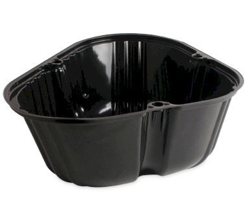 Контейнер Комус КТр-3, 2000 мл, 295х223х106 мм, черный, 200 штук (крышка 17-2014)