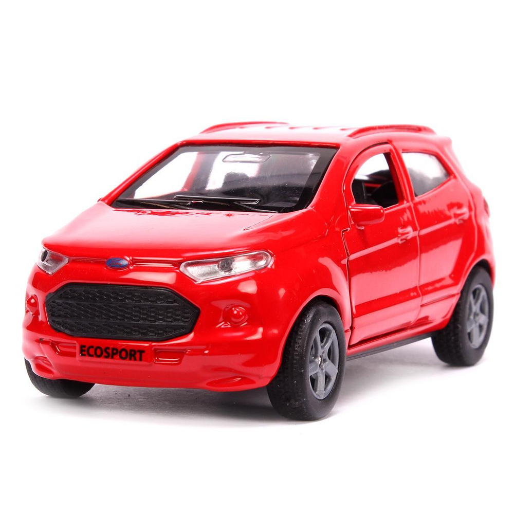 Модель ин. мет. "Ford Ecosport" 12см, красный, открыв. двери, коробка SB-18-21-N(R)-WB (Технопарк)