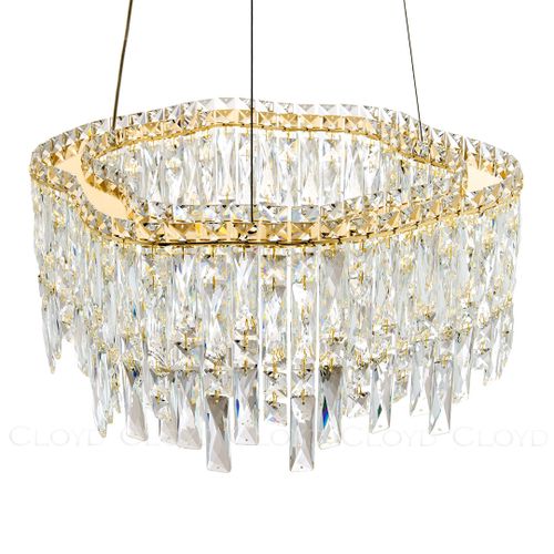 Люстра Cloyd ANTREA-A C1 / Ø48 см - золото (арт.11469)