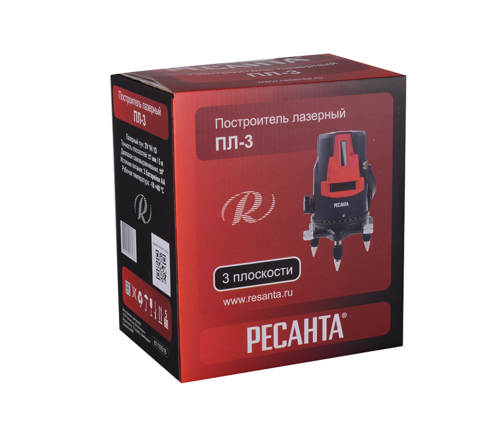 Построитель плоскостей лазерный ПЛ-3 Ресанта
