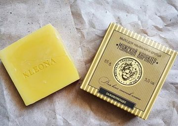Мыло для умывания и бритья Kleona с маслом алтайской облепихи, 85 г