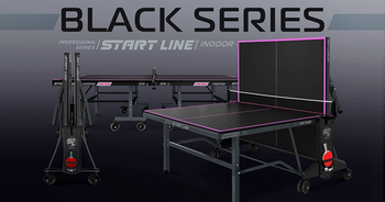 Теннисные столы серии Black. Громкие новинки каталога Start Line!